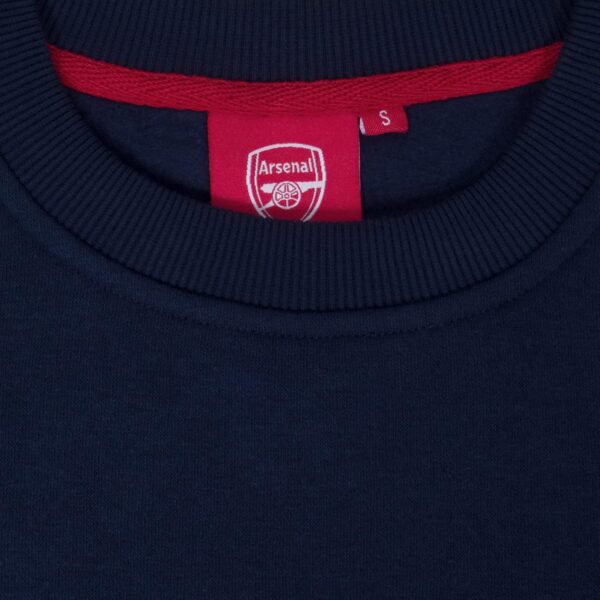 Arsenal FC Mens Sweatshirt Official Football Gift Navy Blue-2