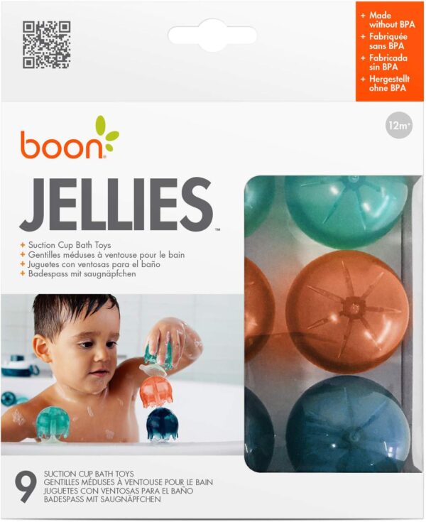 Boon Jellies Baby Bath Toys BPA Free Suction Cup Toddler-5