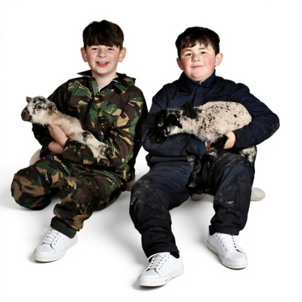 Fort Junior Coverall Kids Boiler Suit Velcro Fastening