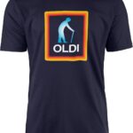 Oldi Man T-Shirt Funny Old Age Gift SmartyPants Navy White-0
