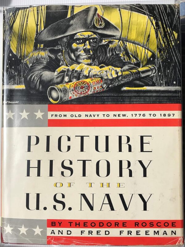 US Navy History Book Charles Scribners Sons First Edition-0