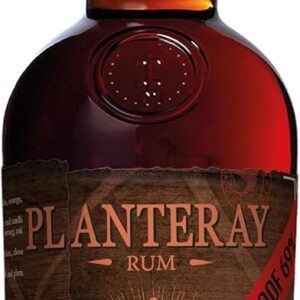 PLANTERAY O.F.T.D. Overproof Rum 69 ABV Dark Spirit-0