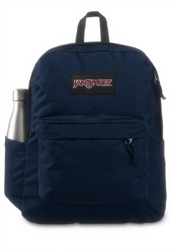 JanSport Superbreak Plus Unisex Backpack Zipper Fastening