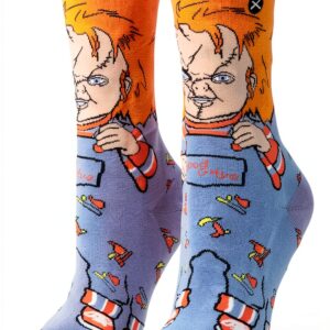 EZB Chucky Socks Men Women Cotton Design Casual Wear-0
