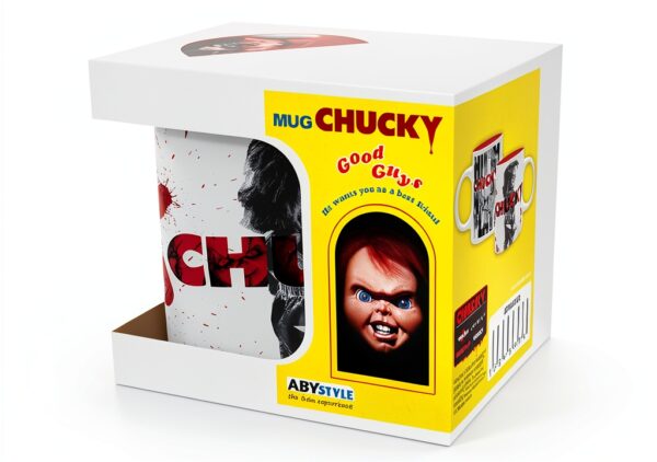 Chucky Mug ABYstyle Ceramic White Microwave Safe-2