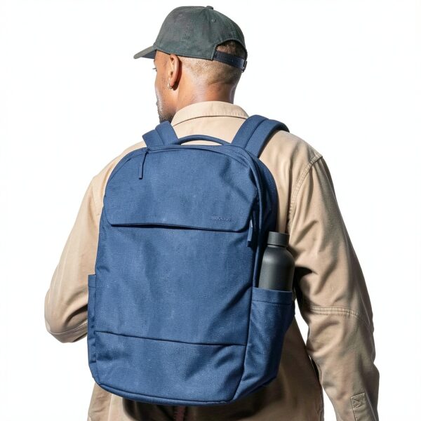 Incase Crosstown Backpack Navy M 20L Compact Durable Daypack-7