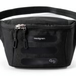 Hedgren RFID Waistbag Unisex Sporty Design Grey Green-0