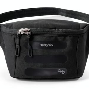Hedgren RFID Waistbag Unisex Sporty Design Grey Green-0