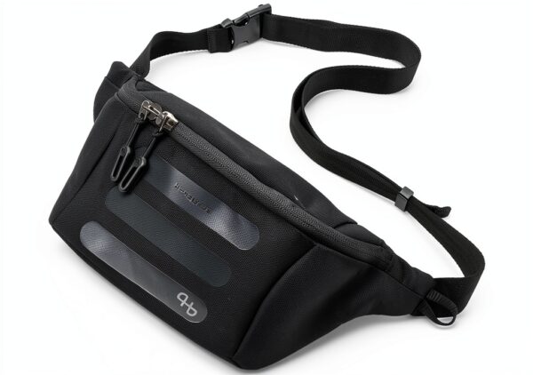 Hedgren RFID Waistbag Unisex Sporty Design Grey Green-2