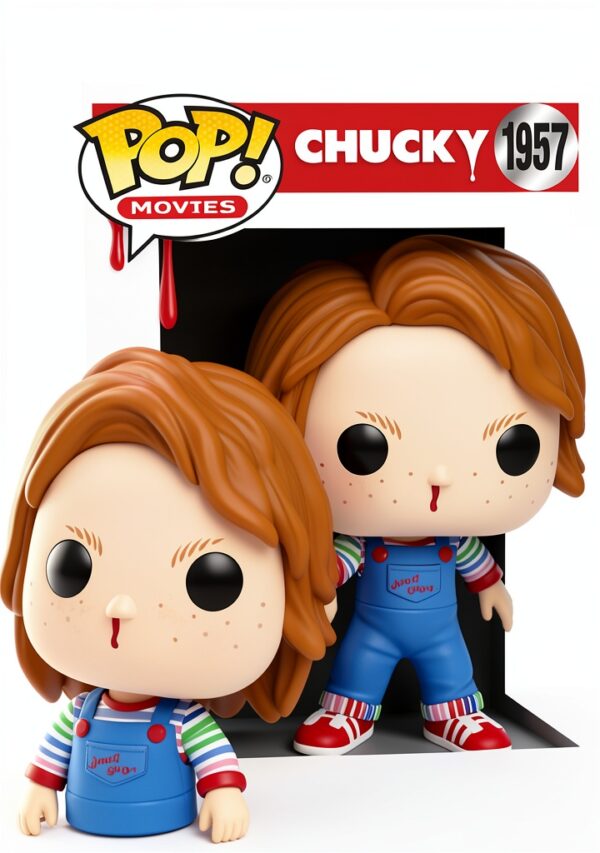 Funko Chibi Chucky Vinyl Figure Collectible Toy Fans-0