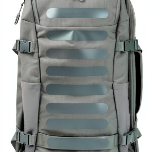 Hedgren Travel Backpack Laptop Compartment RFID Grey Green-0