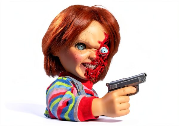 Childs Play Red Infrared Remote Control Action Figure-2