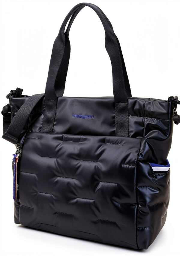 Hedgren Tote Bag Peacoat Blue Practical Compartment Division-2