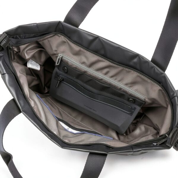 Hedgren Tote Bag Peacoat Blue Practical Compartment Division-4