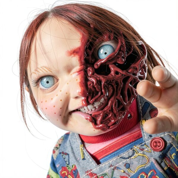 Childs Play Red Infrared Remote Control Action Figure-4