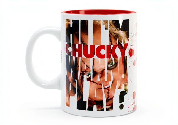 Chucky Mug ABYstyle Ceramic White Microwave Safe-1