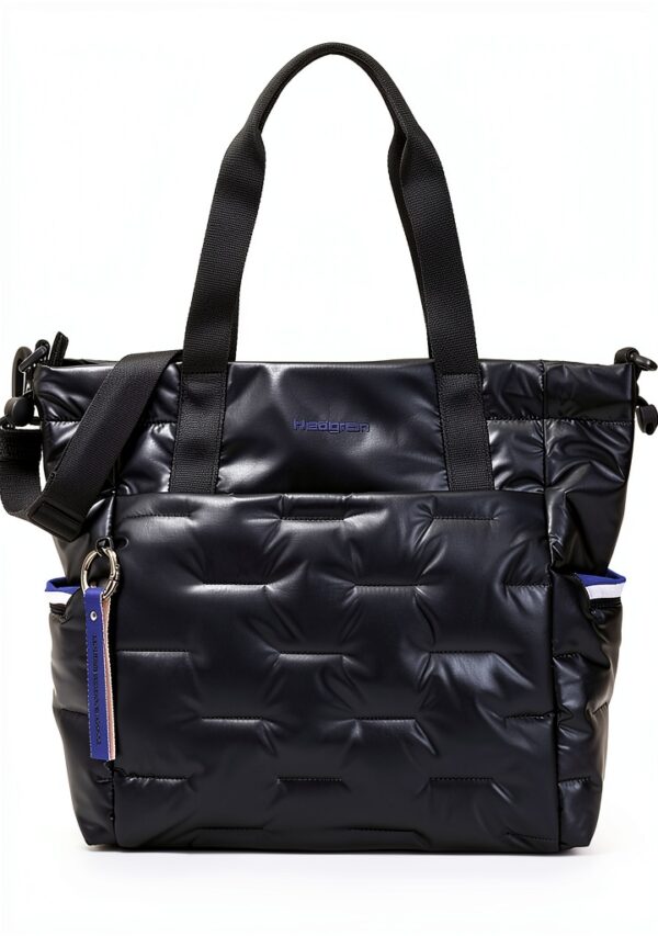 Hedgren Tote Bag Peacoat Blue Practical Compartment Division-1