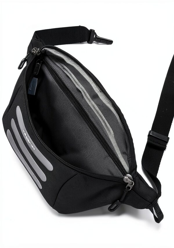 Hedgren RFID Waistbag Unisex Sporty Design Grey Green-4