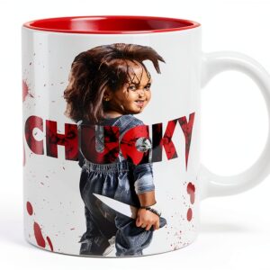 Chucky Mug Coffee Cup Abysse Corp Multicoloured Gift-0
