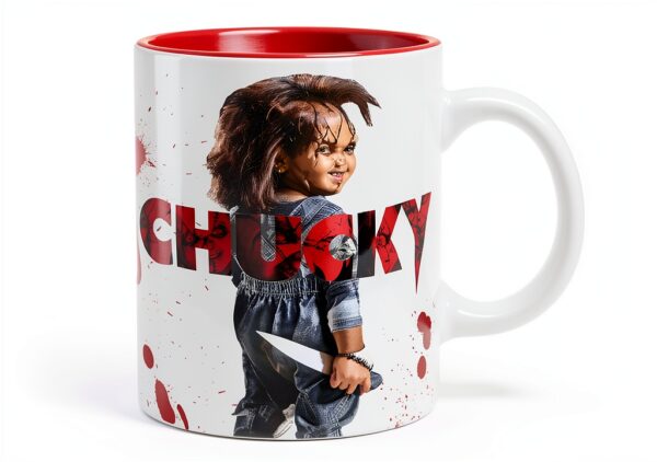 Chucky Mug Coffee Cup Abysse Corp Multicoloured Gift-0