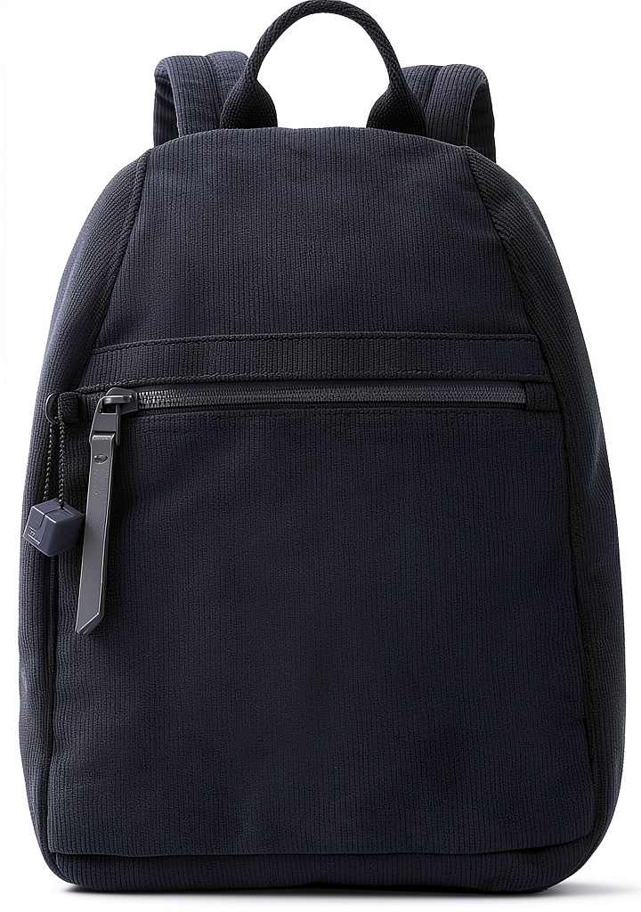 Hedgren daypack showing padded compartment and internal pockets
